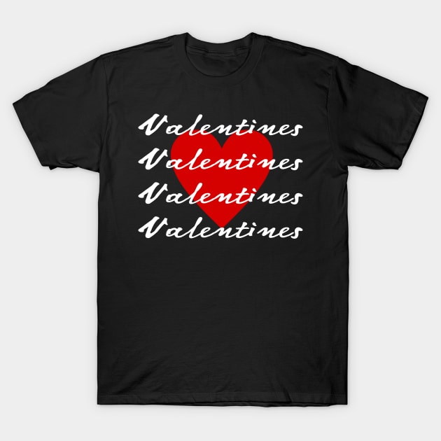 Valentines day T-Shirt by Mic jr